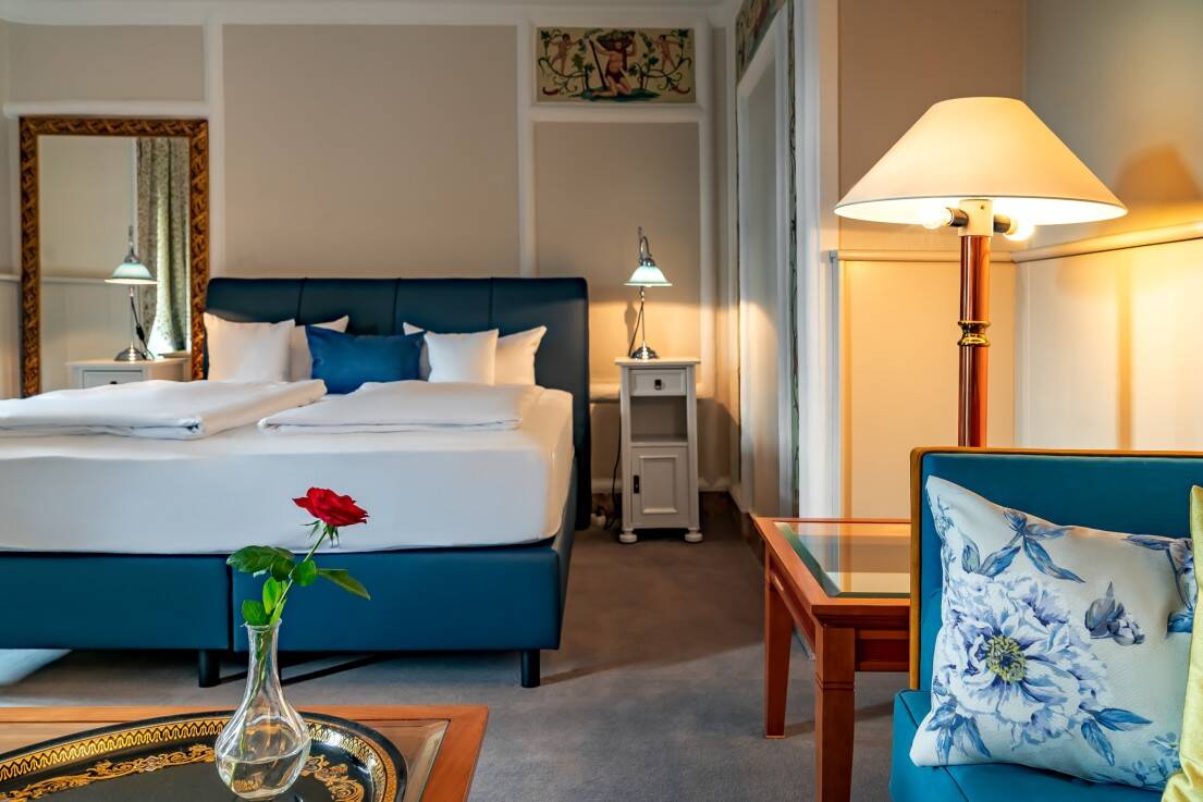 Urlaub in Rheinland-Pfalz: Doppelzimmer im Hotel Bellevue an der Mosel