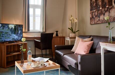 Komfort Juniorsuite im Hotel Bellevue an der Mosel