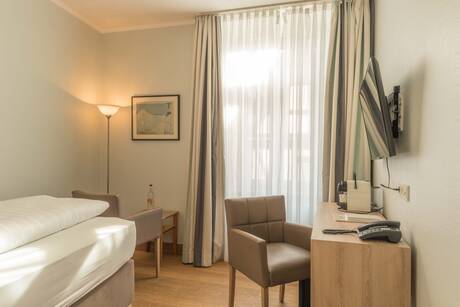 Economy Zimmer im Hotel Bellevue in Traben-Trarbach an der Mosel