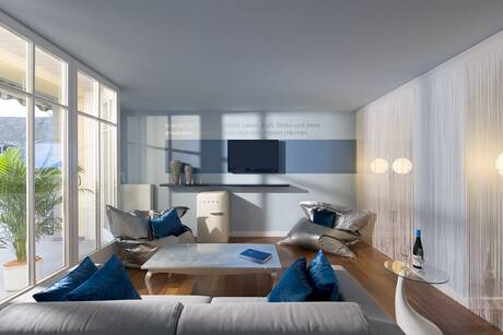 Urlaub in Rheinland-Pfalz: Lifestylesuiten im Hotel Bellevue an der Mosel