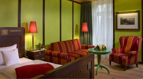 Komfort Doppelzimmer im Hotel Bellevue in Traben-Trarbach an der Mosel